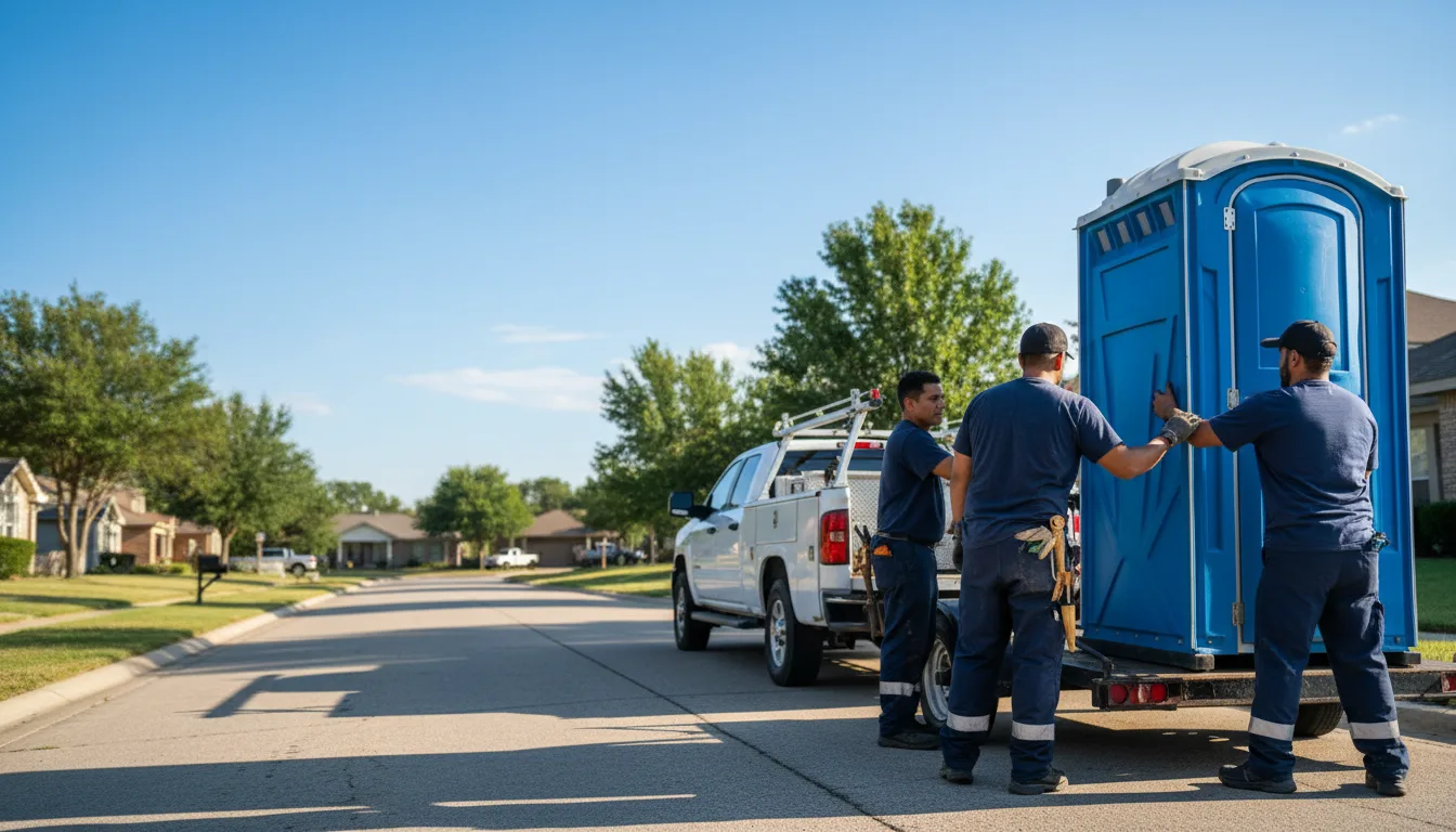 Portable Toilet Rental in Redlands, CA near me
